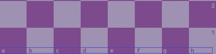 Algebraic Notation in Chess rows